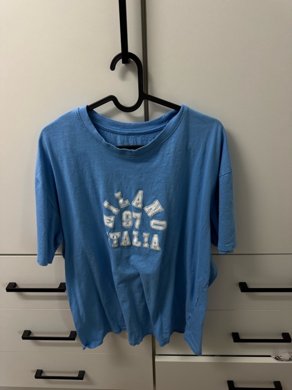 Blue 'Milano Italia 97' Graphic Tee